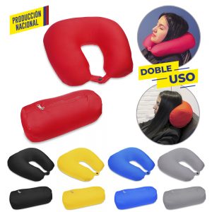 Cojin de Viaje Doble Uso Plush-Produccion Nacional | VA-818