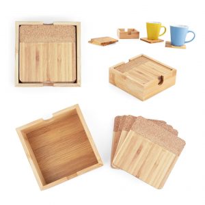 HO0339 | Set de Portavasos Bamboo.