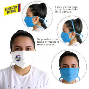 Tapabocas en Tela Antifluido Big Logo | CP-261