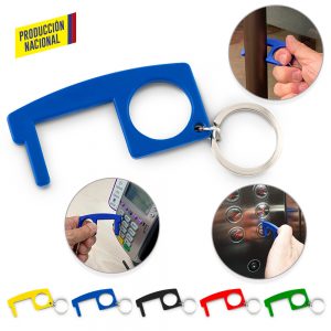 Llavero Plástico Multiusos Anticontacto | LL-107
