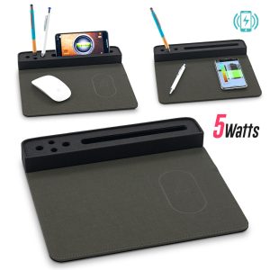 Mouse Pad Con Cargador Inalambrico Mylo | TE-432