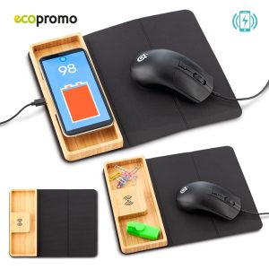 Mouse Pad Con Cargador Inalambrico Dexter | TE-471